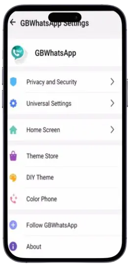 GB WhatsApp Pro Privacy Features Screenshot